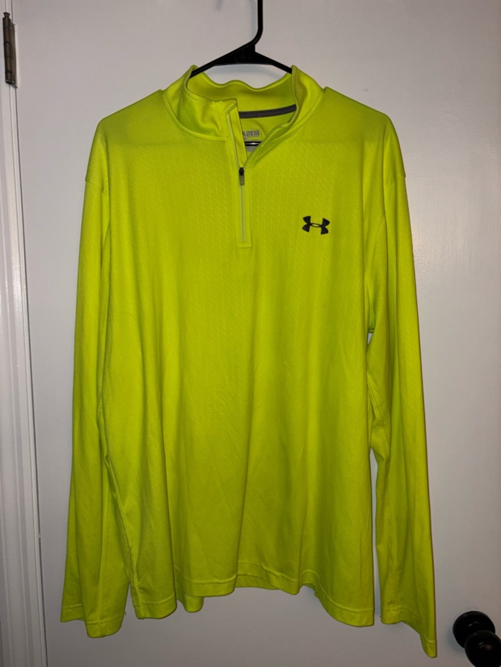 Under Armour | Neon Yellow Quarterzip